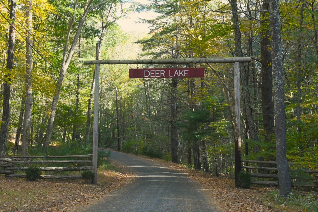 Deer Lake front gate